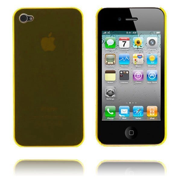 Slim Sarja Keltainen Iphone 4 Suojakuori