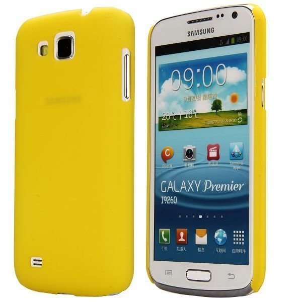 Slim Sarja Keltainen Samsung Galaxy Premier Suojakuori