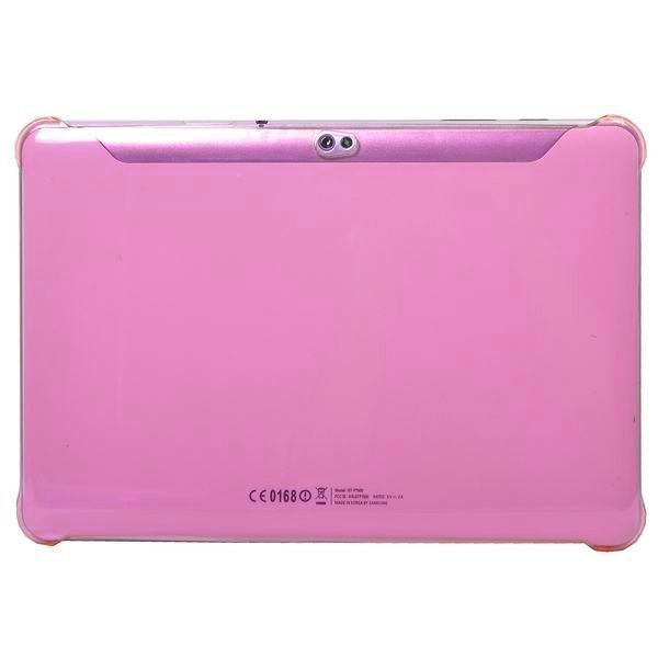 Slim Sarja Läpikuultava Pinkki Samsung Galaxy Tab 10.1 Suojakuori