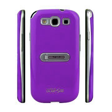 Slimcase Standillinen Violetti Samsung Galaxy S3 Suojakuori