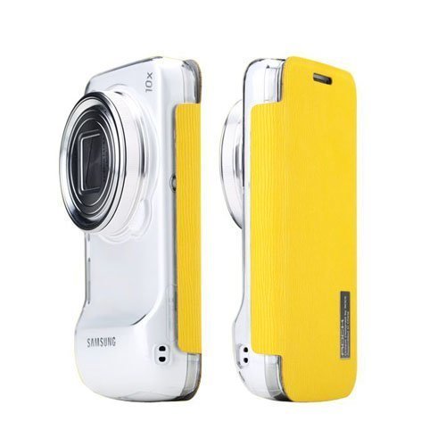 Smartcase Keltainen Samsung Galaxy S4 Zoom Suojakuori