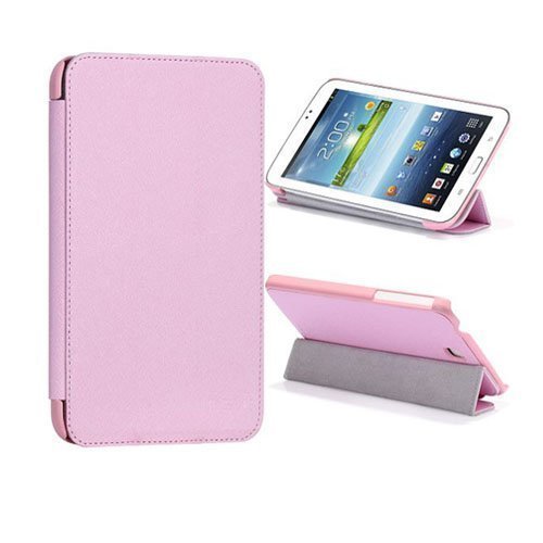 Smartcase Pinkki Samsung Galaxy Tab 3 7.0 Nahkakotelo