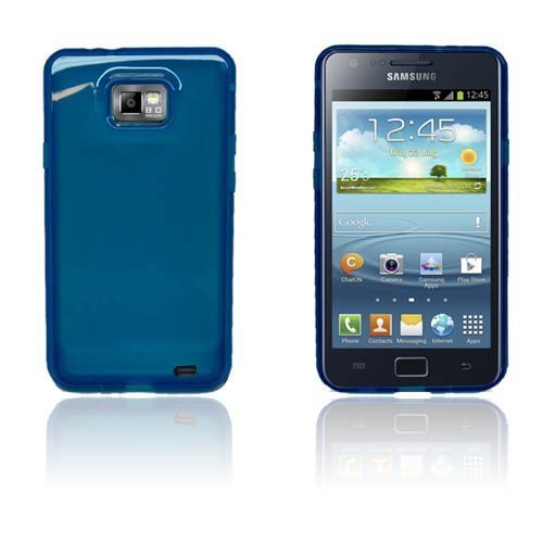 Smoky Glass Sininen Samsung Galaxy S2 Kuoret