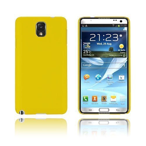 Smooth Keltainen Samsung Galaxy Note 3 Suojakuori