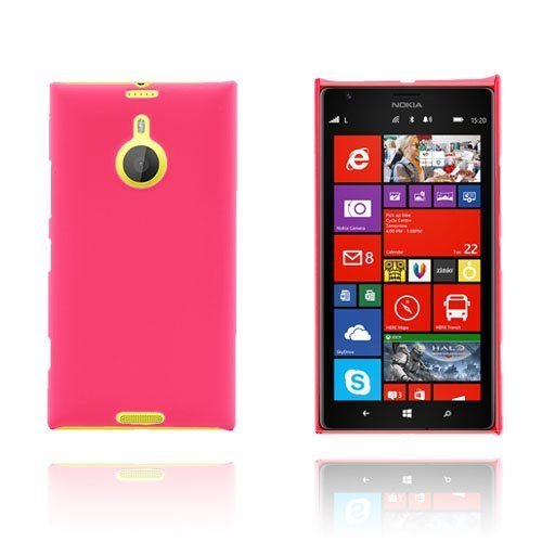 Smooth Nokia Lumia 1520 Suojakuori Kuuma Pinkki