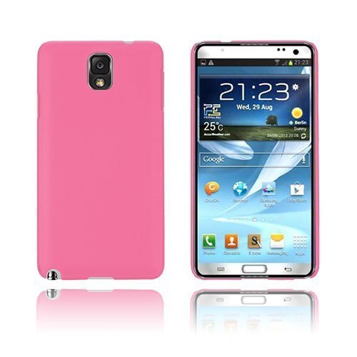 Smooth Pinkki Samsung Galaxy Note 3 Suojakuori