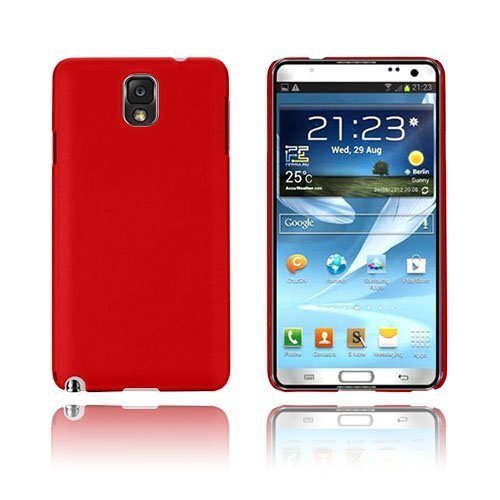 Smooth Punainen Samsung Galaxy Note 3 Suojakuori