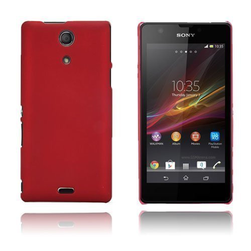 Smooth Punainen Sony Xperia Zr Suojakuori