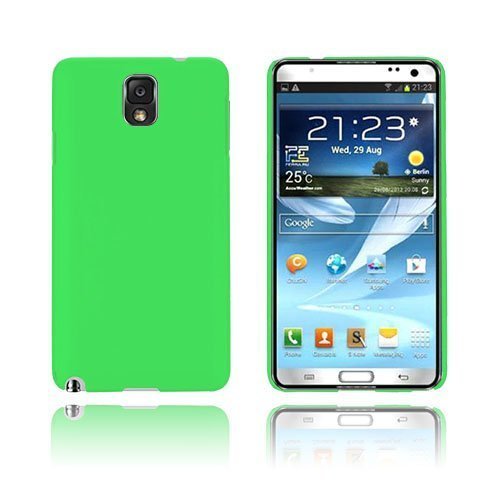 Smooth Vihreä Samsung Galaxy Note 3 Suojakuori