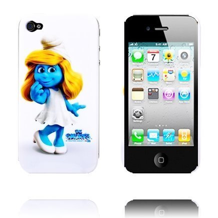 Smurf Iphone 4s Suojakuori Tyttö Smurffi