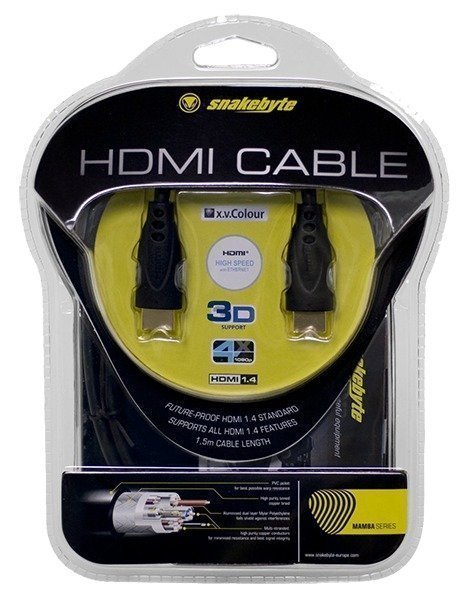Snakebyte MAMBA Kabel HDMI 3D HDMI 1.4