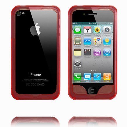 Snapon Bumper Punainen Iphone 4 Reunansuojus