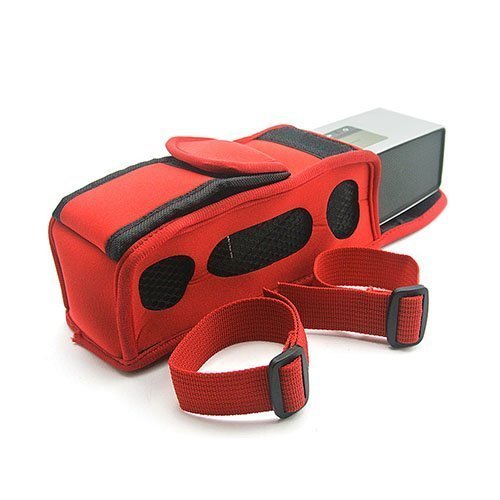Soft Neoprene Carry Bag For Bose Soundlink Mini / Mini 2 Red