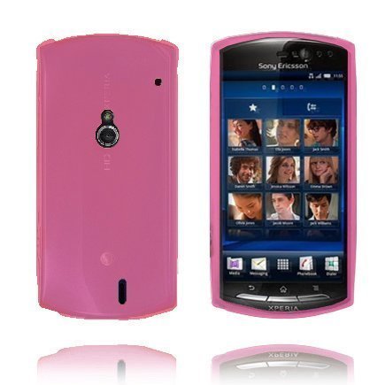 Soft Shell Classic Pinkki Sony Ericsson Xperia Neo Suojakuori