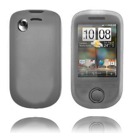 Soft Shell Harmaa Htc Tattoo G4 Silikonikuori