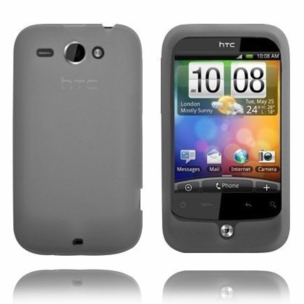 Soft Shell Harmaa Htc Wildfire G8 Silikonikuori