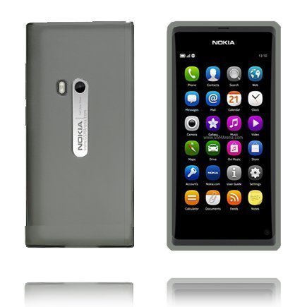 Soft Shell Harmaa Nokia N9 Silikonikuori