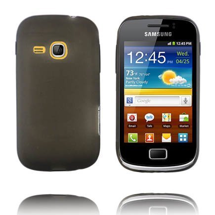 Soft Shell Harmaa Samsung Galaxy Mini 2 Silikonikuori