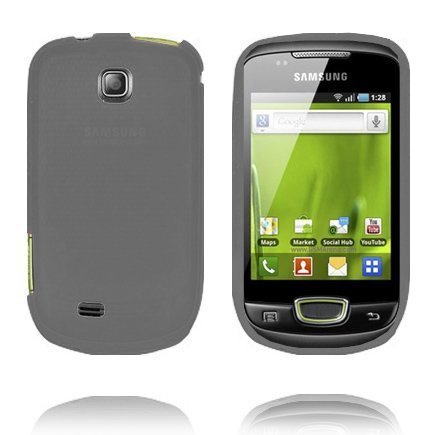 Soft Shell Harmaa Samsung Galaxy Mini Silikonikuori