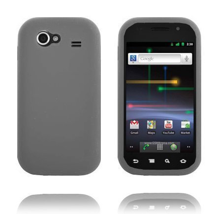 Soft Shell Harmaa Samsung Google Nexus S Silikonikuori