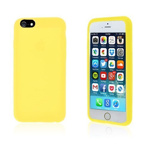Soft Shell Keltainen Iphone 6 Tuuman Suojakuori