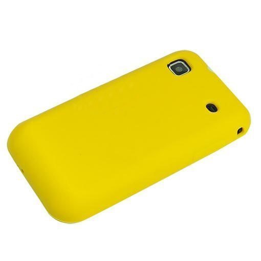 Soft Shell Keltainen Samsung Galaxy S Silikonikuori