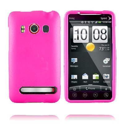 Soft Shell Kuuma Pinkki Htc Evo 4g Suojakuori