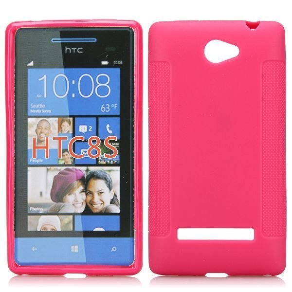 Soft Shell Kuuma Pinkki Htc Windows Phone 8s Suojakuori