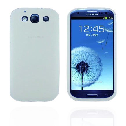 Soft Shell Läpikuultava Valkoinen Samsung Galaxy S3 Silikonikuori