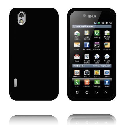 Soft Shell Musta Lg Optimus Black Silikonikuori