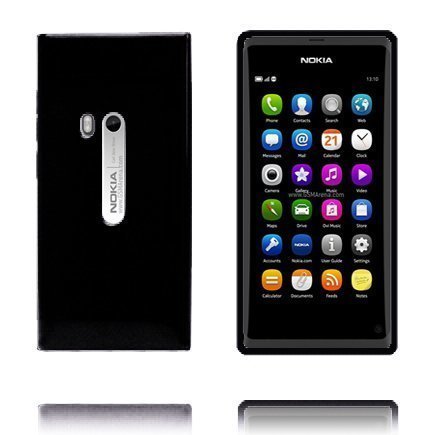 Soft Shell Musta Nokia N9 Silikonikuori