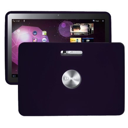 Soft Shell Musta Samsung Galaxy Tab 10.1 P7100 Silikonikuori