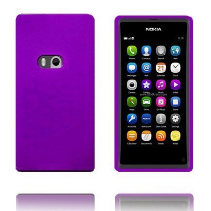Soft Shell Next Versio Violetti Nokia N9 Silikonikuori