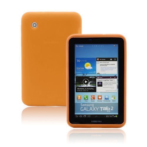 Soft Shell Orange Samsung Galaxy Tab 2 7.0 Suojakuori