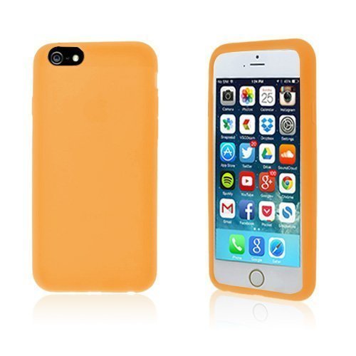 Soft Shell Oranssi Iphone 6 Tuuman Suojakuori