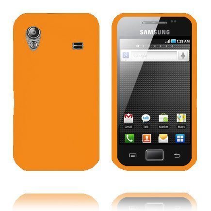 Soft Shell Oranssi Samsung Galaxy Ace Silikonikuori