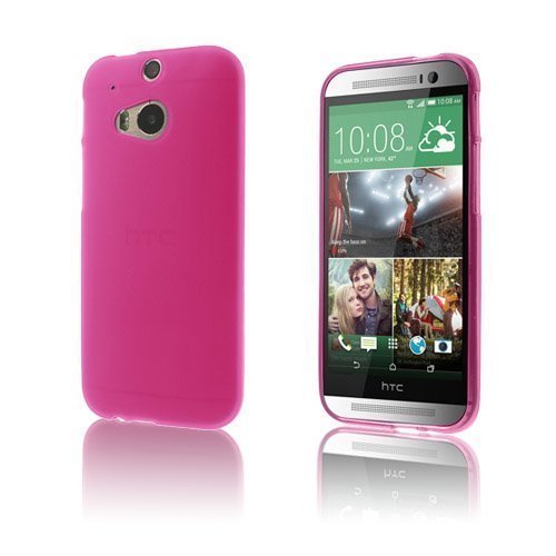 Soft Shell Pinkki Htc One M8 Suojakuori