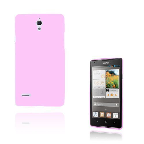 Soft Shell Pinkki Huawei Ascend G700 Kuori