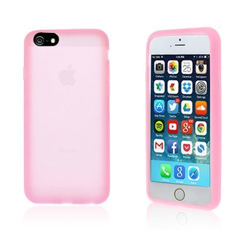 Soft Shell Pinkki Iphone 6 Tuuman Suojakuori