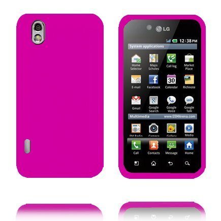 Soft Shell Pinkki Lg Optimus Black Suojakuori