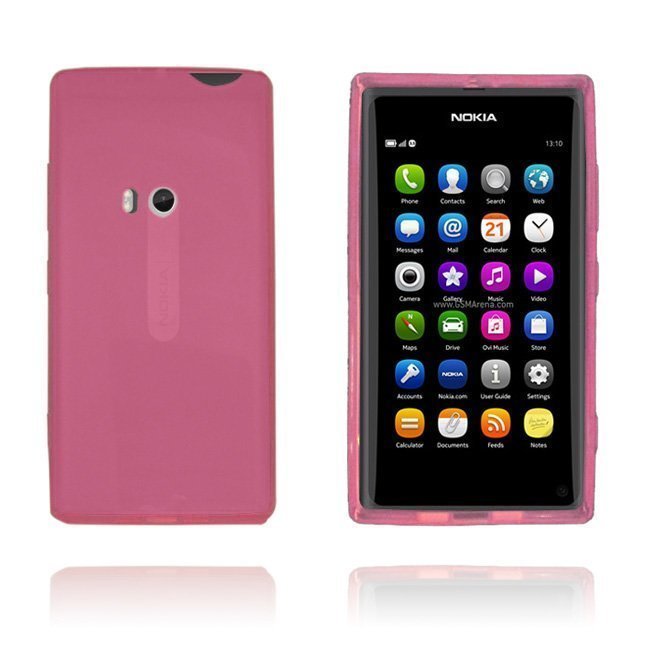 Soft Shell Pinkki Nokia N9 Suojakuori