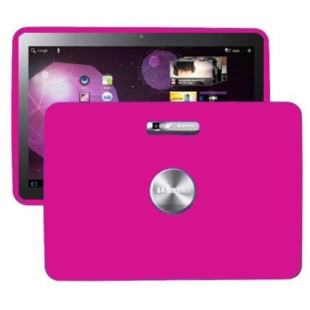 Soft Shell Pinkki Samsung Galaxy Tab 10.1 Suojakuori