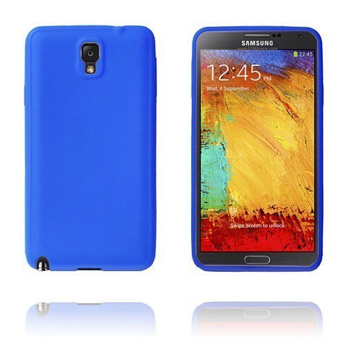 Soft Shell Sininen Samsung Galaxy Note 3 Suojakuori