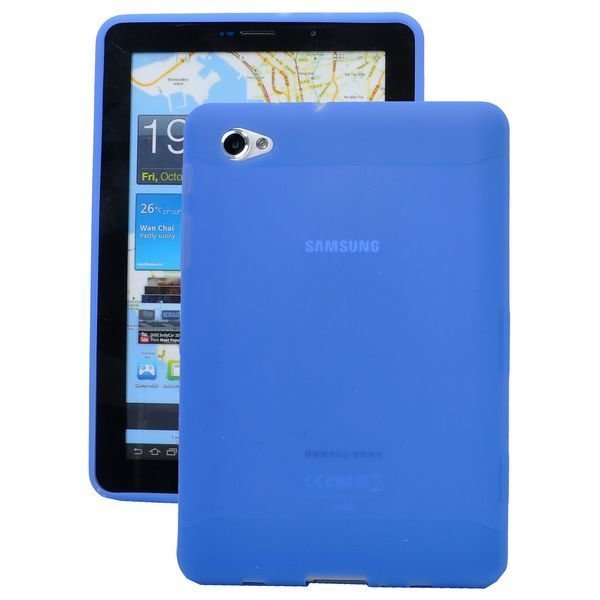 Soft Shell Sininen Samsung Galaxy Tab 7.7 Silikonikuori
