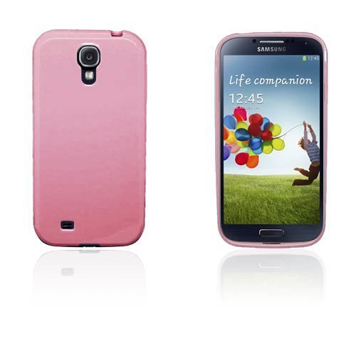 Soft Shell Vaalea Pinkki Samsung Galaxy S4 Kuoret