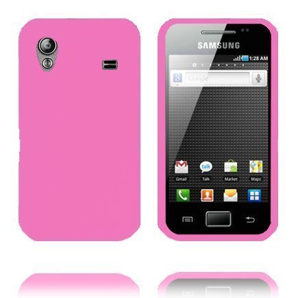 Soft Shell Vaaleanpunainen Samsung Galaxy Ace Suojakuori