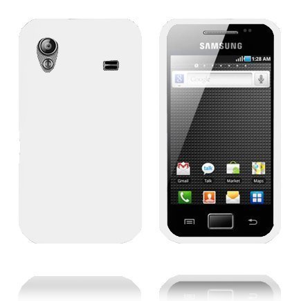 Soft Shell Valkoinen Samsung Galaxy Ace Silikonikuori