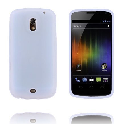 Soft Shell Valkoinen Samsung Galaxy Nexus Silikonikuori