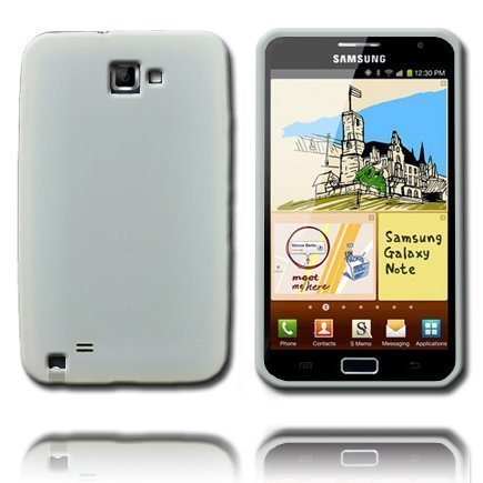 Soft Shell Valkoinen Samsung Galaxy Note Silikonikuori