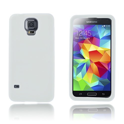 Soft Shell Valkoinen Samsung Galaxy S5 Suojakuori